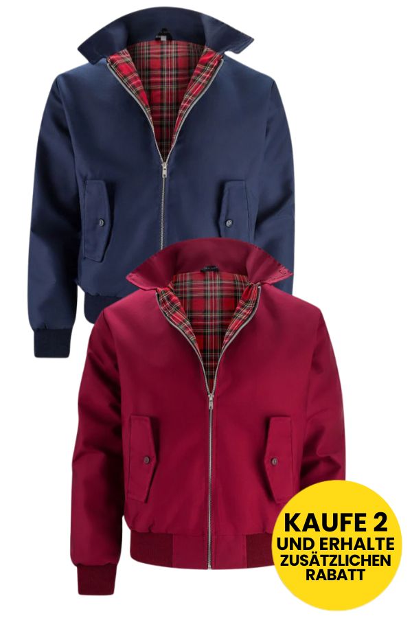 HARRY STONE'S JACKEN BUNDLE: OXFORD BLUE + OXBLOOD BURGUNDY