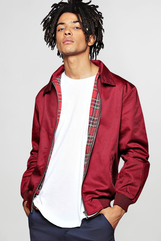 OXBLOOD BURGUNDY HARRY STONE’S JACKE